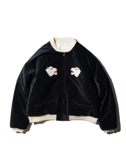THRIFTY LOOK / SUNDERSTORM SOUVENIR PADDED BLOUSON